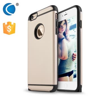 new design with card solt PC_TPU mobile phone case for iphon